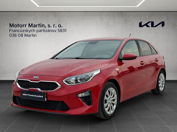 Fotografia Kia CEED 1,4 Mpi M6 SILVER73,6kW 100k